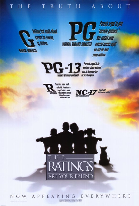 original version of the movie ratings poster before the X rating