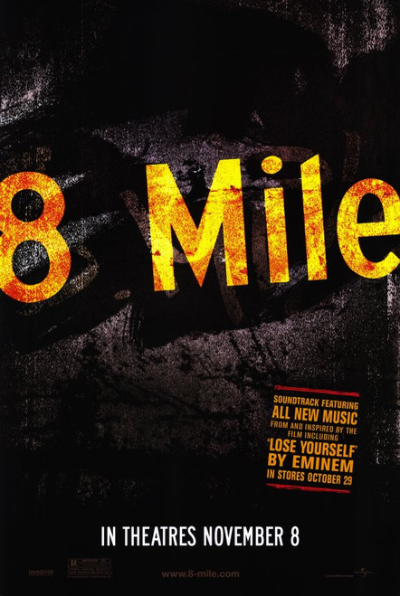 8 Mile Movie Poster Print (11 x 17) - Item # MOVIJ9518 - Posterazzi