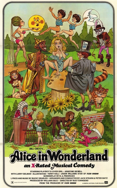Alice in Wonderland (X) Movie Poster Print (11 x 17) - Item # MOVED3841
