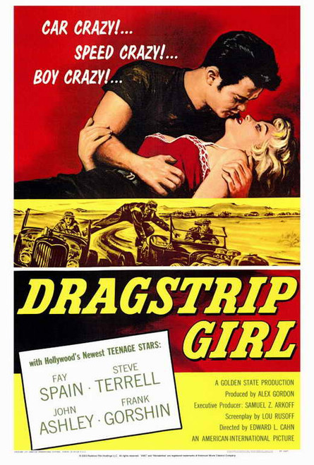 Dragstrip Girl Movie Poster Print (11 x 17) - Item # MOVGC8874