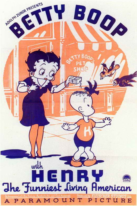 Betty Boop with Henry Movie Poster Print (11 x 17) - Item # MOVEC8864