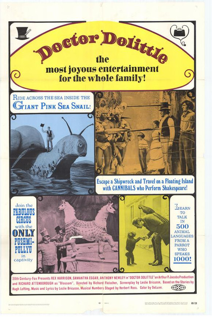 Doctor Dolittle Movie Poster Print (11 x 17) - Item # MOVEE1577