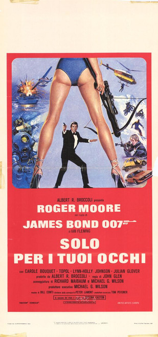 For Your Eyes Only Movie Poster Print (11 x 17) - Item # MOVEF0687