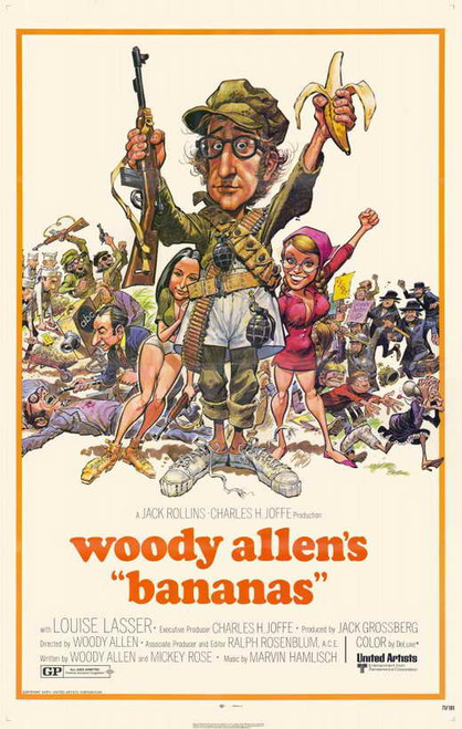 Bananas Movie Poster Print (11 x 17) - Item # MOVCE8037