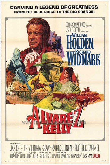 Alvarez Kelly Movie Poster Print (11 x 17) - Item # MOVCD0911