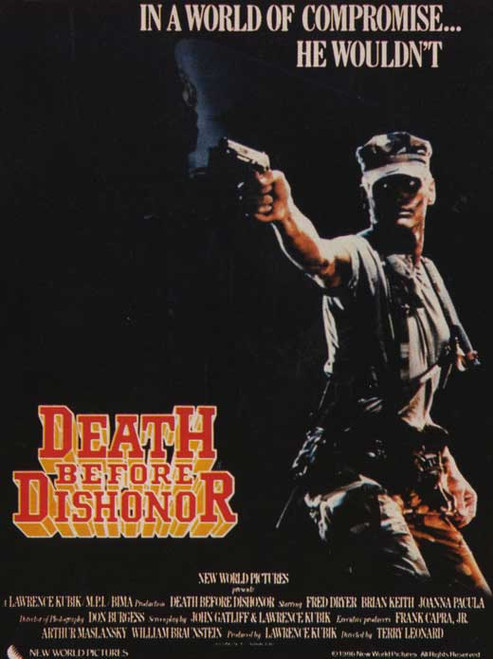 Death Before Dishonor Movie Poster Print (11 x 17) - Item # MOVGB82490