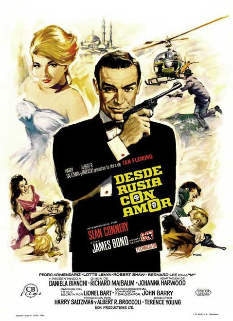 From Russia with Love Movie Poster Print (27 x 40) - Item # MOVII9649