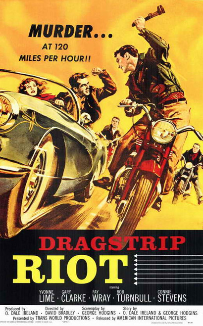 Dragstrip Riot Movie Poster Print (11 x 17) - Item # MOVGC9872