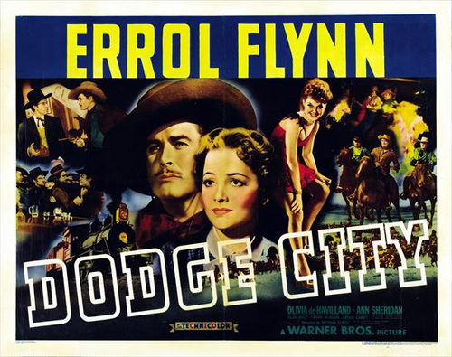 Dodge City Movie Poster Print (11 x 17) - Item # MOVAJ5136