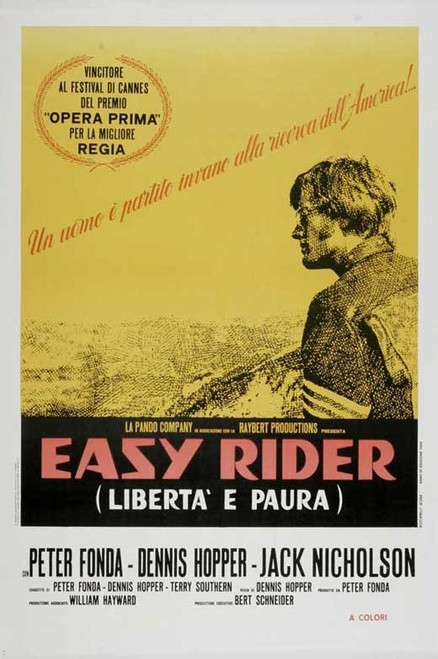 Easy Rider Movie Poster Print (27 x 40) - Item # MOVII1634
