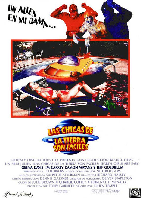 Earth Girls Are Easy Movie Poster Print (27 x 40) - Item # MOVEJ2395