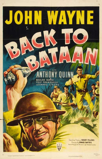 Back to Bataan Movie Poster Print (11 x 17) - Item # MOVIB36293