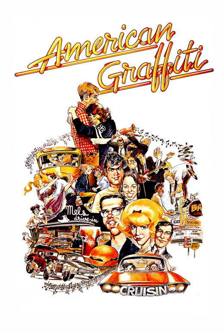 American Graffiti Movie Poster Print (27 x 40) - Item # MOVGJ8280