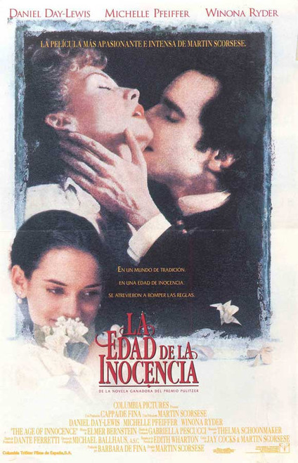 The Age of Innocence Movie Poster Print (11 x 17) - Item # MOVGJ3430