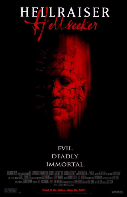 Hellraiser: Hellseeker Movie Poster Print (11 x 17) - Item # MOVEE0229