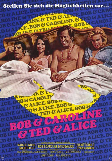 Bob & Carol & Ted & Alice Movie Poster Print (11 x 17) - Item # MOVGE6120