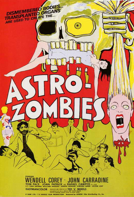 Astro-Zombies Movie Poster Print (11 x 17) - Item # MOVCD4945