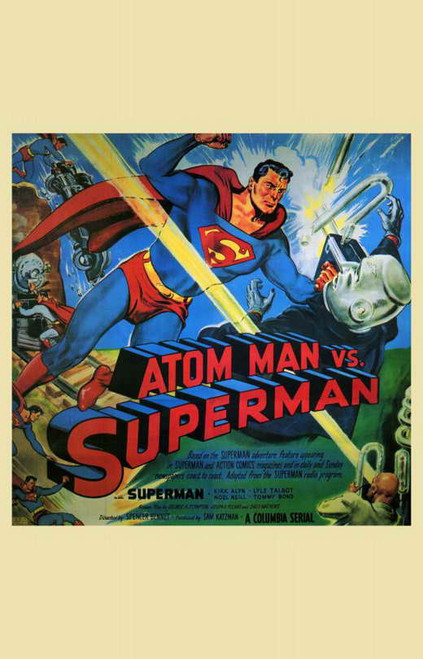 Atom Man vs. Superman Movie Poster Print (11 x 17) - Item # MOVEE6051