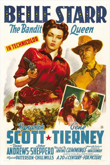 Belle Starr Movie Poster Print (27 x 40) - Item # MOVGJ0155