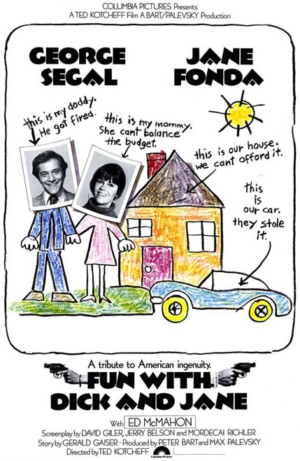 Fun with Dick and Jane Movie Poster Print (11 x 17) - Item # MOVCE6651