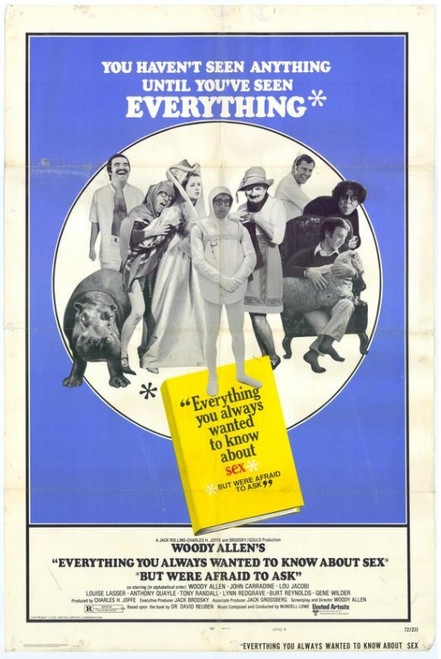 Everything You Always Wanted to Know about Sex (But Were Afraid to Ask) Movie Poster Print (27 x 40) - Item # MOVCH8398