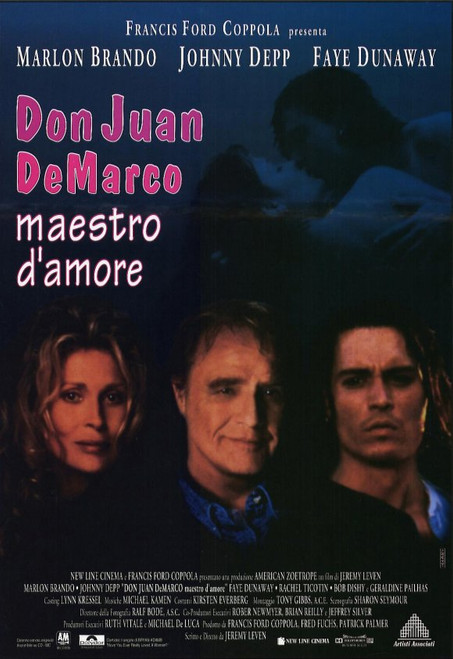 Don Juan DeMarco Movie Poster Print (11 x 17) - Item # MOVCE6320