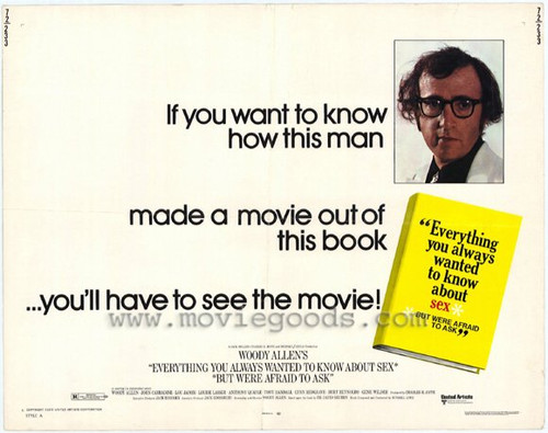 Everything You Always Wanted to Know about Sex (But Were Afraid to Ask) Movie Poster Print (11 x 17) - Item # MOVGE8138
