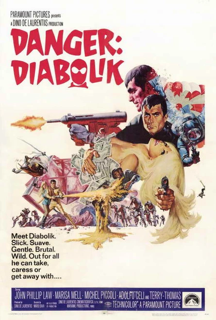 Danger: Diabolik Movie Poster Print (27 x 40) - Item # MOVEH0276
