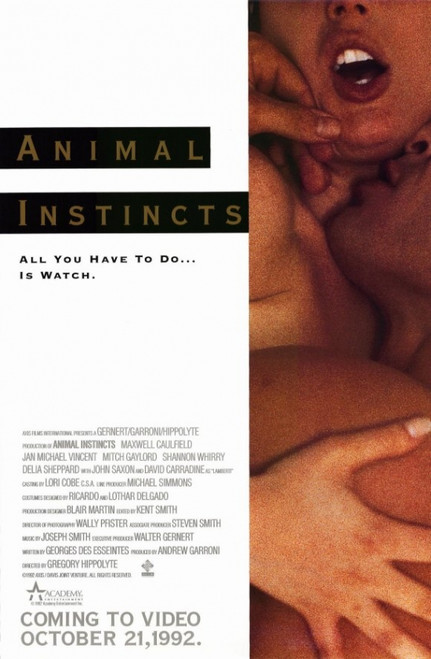 Animal Instinct Movie Poster Print (11 x 17) - Item # MOVCE1202