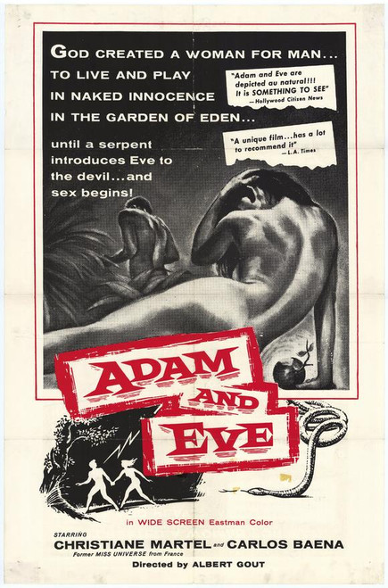 Adam and Eve Movie Poster Print (27 x 40) - Item # MOVAH2277