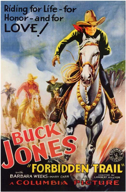 Forbidden Trail Movie Poster Print (11 x 17) - Item # MOVGD4932