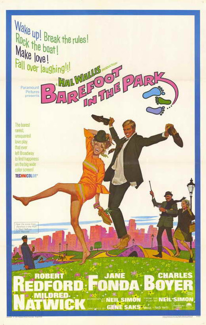 Barefoot in the Park Movie Poster Print (11 x 17) - Item # MOVGE7100
