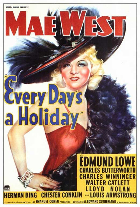 Every Day's a Holiday Movie Poster Print (27 x 40) - Item # MOVEF8353