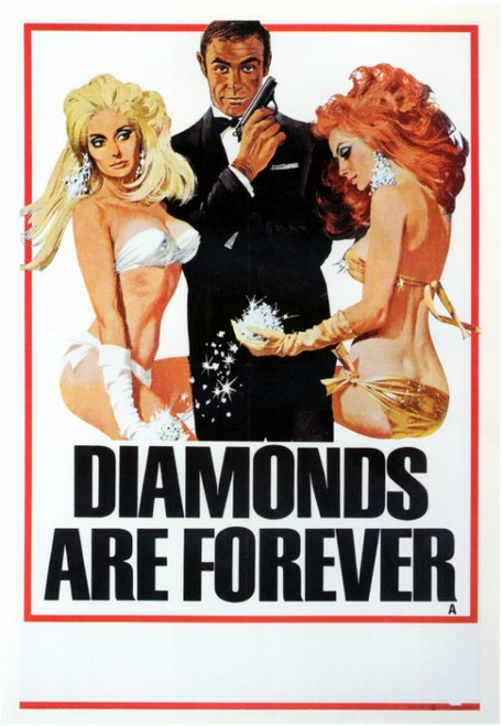 Diamonds Are Forever Movie Poster Print (11 x 17) - Item # MOVAE8025