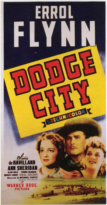 Dodge City Movie Poster Print (11 x 17) - Item # MOVAD7947
