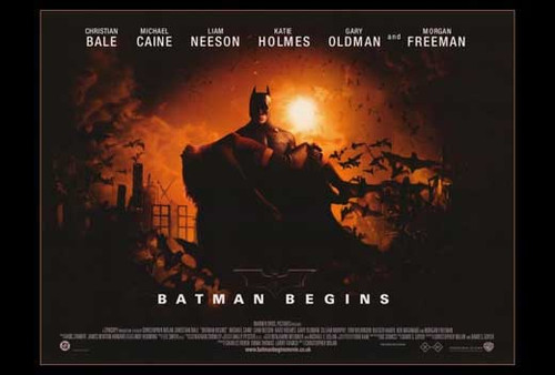 Batman Begins Movie Poster Print (27 x 40) - Item # MOVCF4840