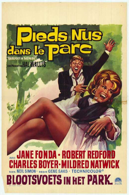 Barefoot in the Park Movie Poster Print (11 x 17) - Item # MOVIE7100