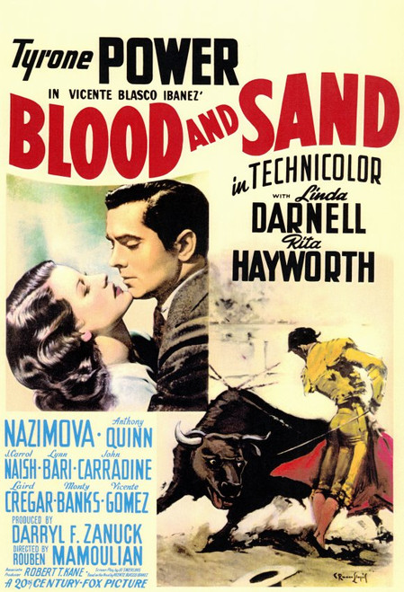 Blood and Sand Movie Poster Print (11 x 17) - Item # MOVGD2487