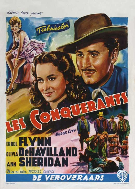 Dodge City Movie Poster Print (11 x 17) - Item # MOVIB63253