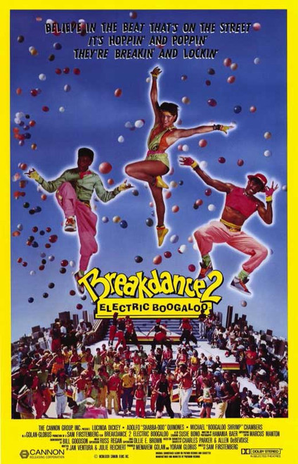 Breakin' 2: Electric Boogaloo Movie Poster Print (11 x 17) - Item # MOVGE1439