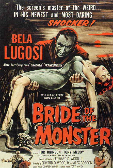 Bride of the Monster Movie Poster Print (27 x 40) - Item # MOVGF9354