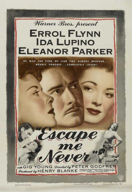 Escape Me Never Movie Poster Print (11 x 17) - Item # MOVCB77940