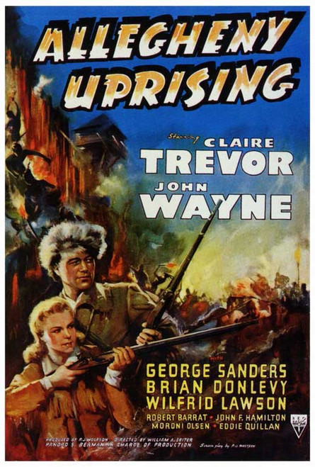Allegheny Uprising Movie Poster Print (11 x 17) - Item # MOVAD2973