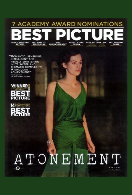 Atonement Movie Poster Print (11 x 17) - Item # MOVII8133