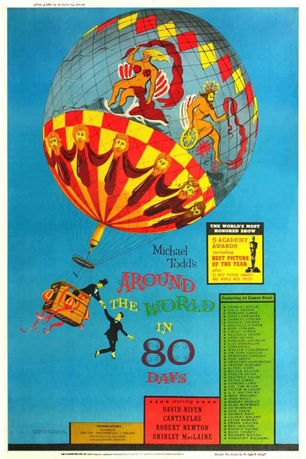 Around the World in 80 Days Movie Poster Print (11 x 17) - Item # MOVII0346