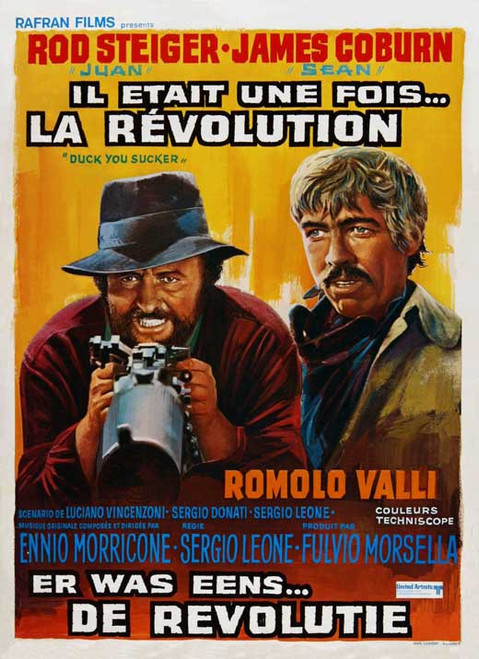 Duck, You Sucker Movie Poster Print (11 x 17) - Item # MOVIB07124