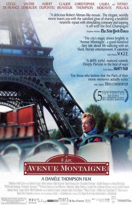 Avenue Montaigne Movie Poster Print 27 x 40 Item MOVII6124