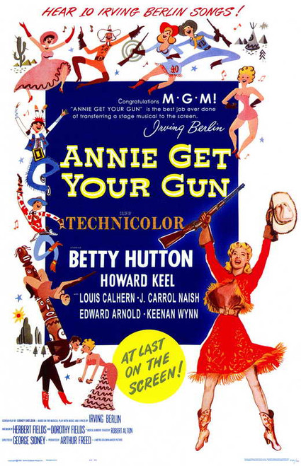 Annie Get Your Gun Movie Poster Print (11 x 17) - Item # MOVAD2416