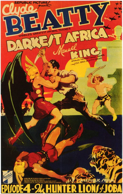 Darkest Africa Movie Poster Print (11 x 17) - Item # MOVIE2017