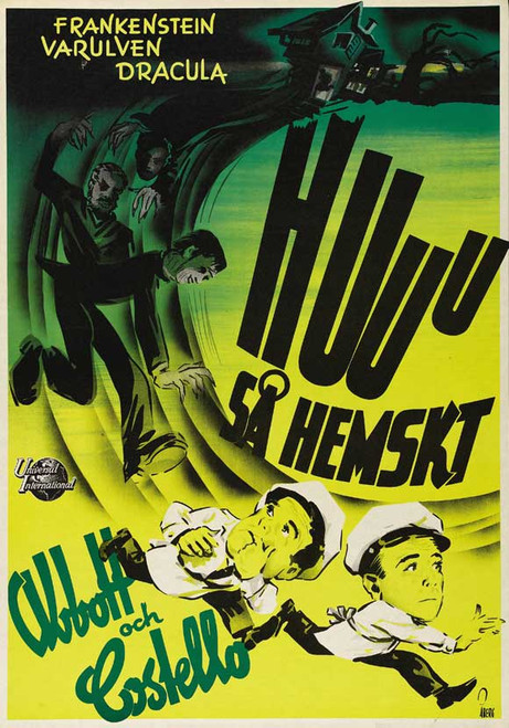 Bud Abbott Lou Costello Meet Frankenstein Movie Poster Print (27 x 40) - Item # MOVCJ2177
